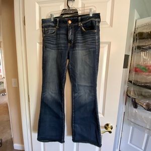 American Eagle Super Stretch KickBoot Jeans